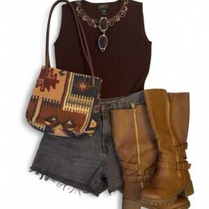 insane rare vintage vtg 70s 90s y2k western fairy boho tank